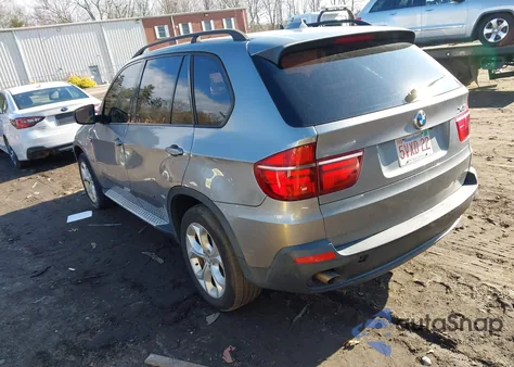 2007 BMW X5 3.0Si z USA, uszkodzony, nr VIN 5UXFE435X7L017809